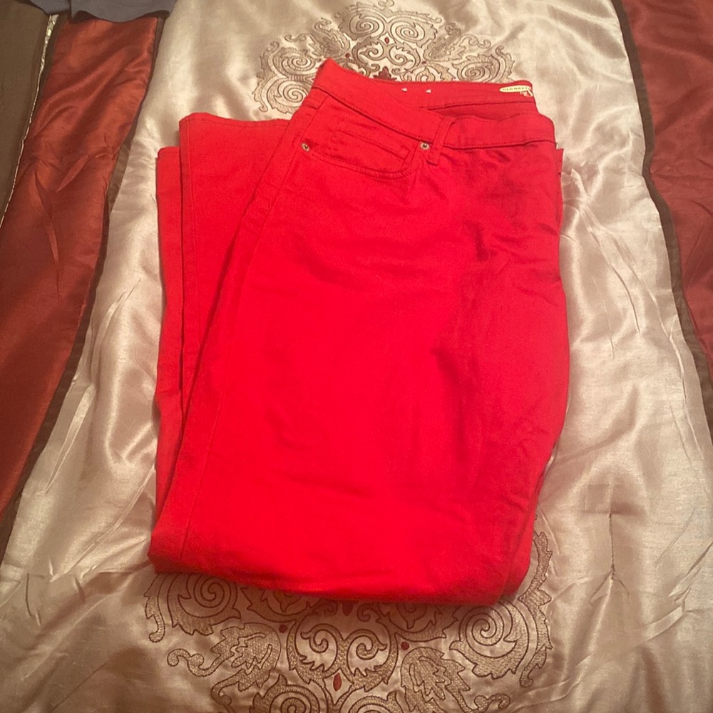 Old Navy Red The Sweet Heart ❤️ Jeans